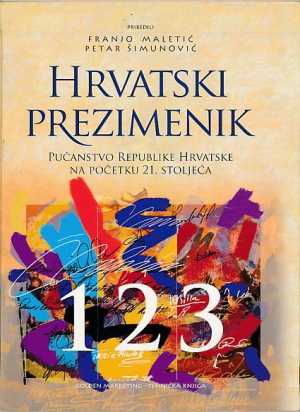 HRVATSKI PREZIMENIK - Pučanstvo RH na početku 21. stoljeća